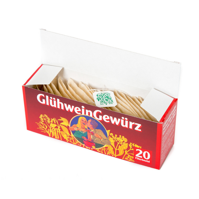 Gingerbread World Glüwein-gewürz, Gluehwein Spices, Individual Sachets