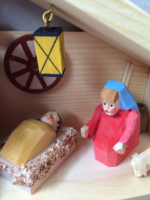 Bettina Franke Nativity. Handcrafted German Krippe, Creches and Smokers