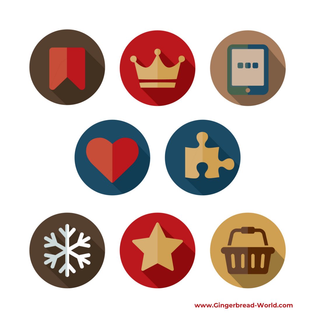 Gingerbread World European Christmas Market - Eight Icons for Christmas 2021