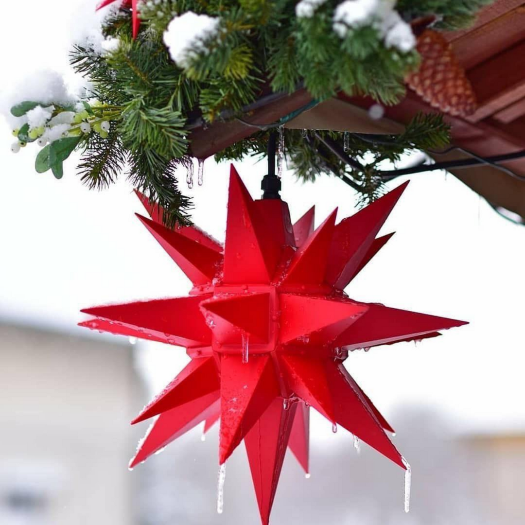 Gingerbread World Herrnhuter Sterne Moravian Star Lanterns Canada - Blog about the History
