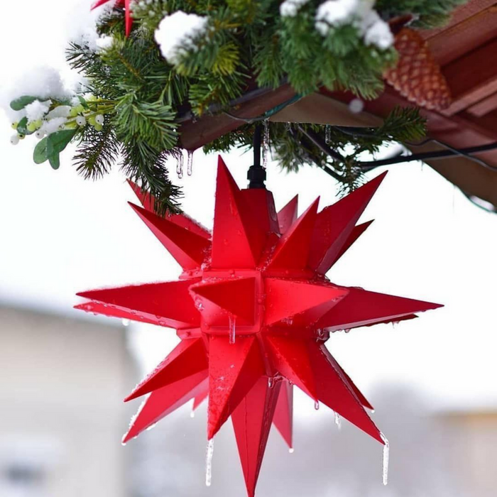 Gingerbread World Herrnhuter Sterne Moravian Star Lanterns Canada - Blog about the History