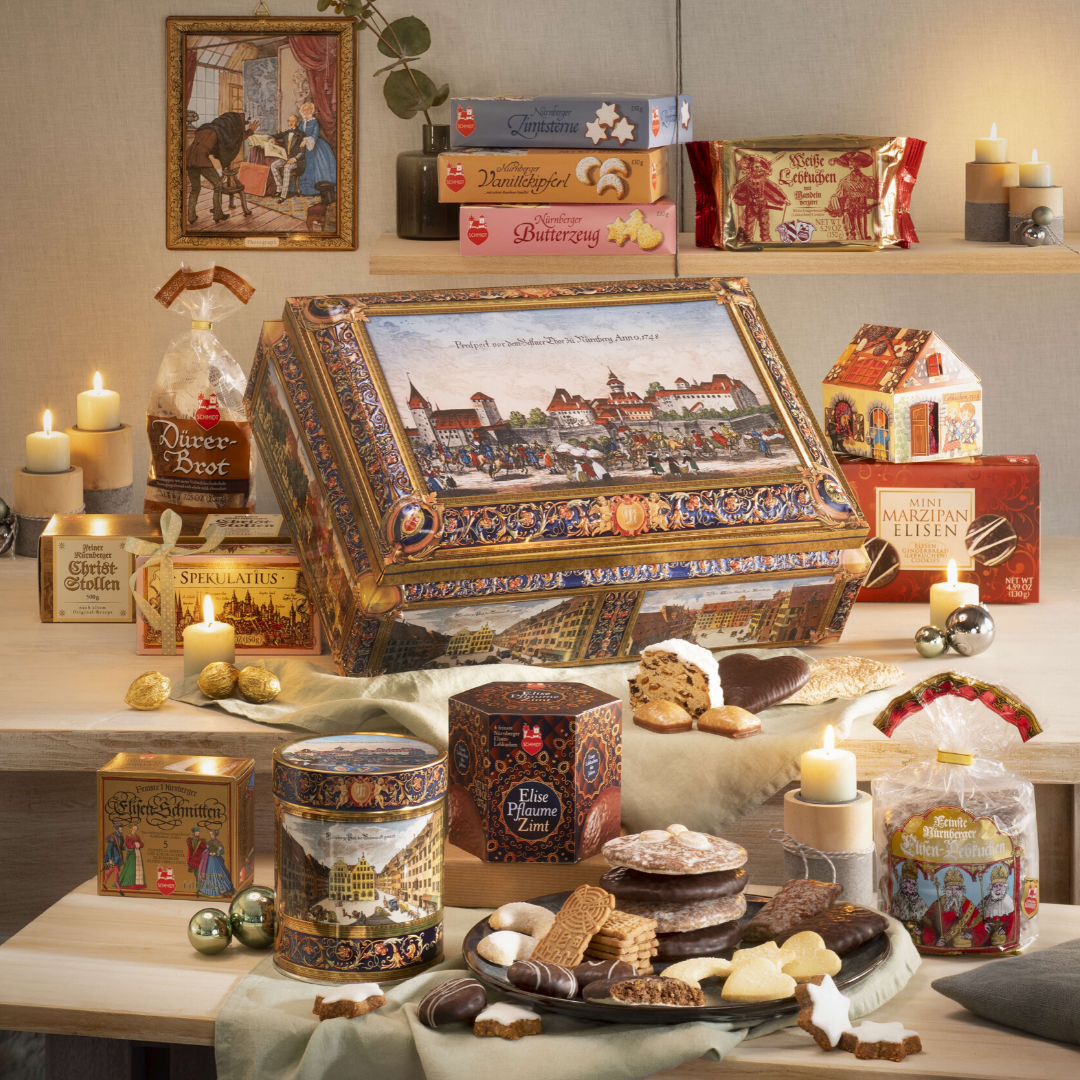 Lebkuchen Schmidt's Festive Chest - Our Best Seller — Gingerbread
