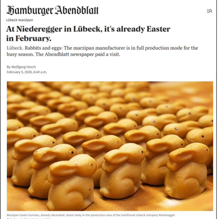 At Niederegger, It’s Already Easter in February