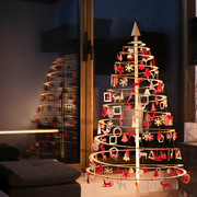 Spira Wooden Christmas Trees Available in Canada