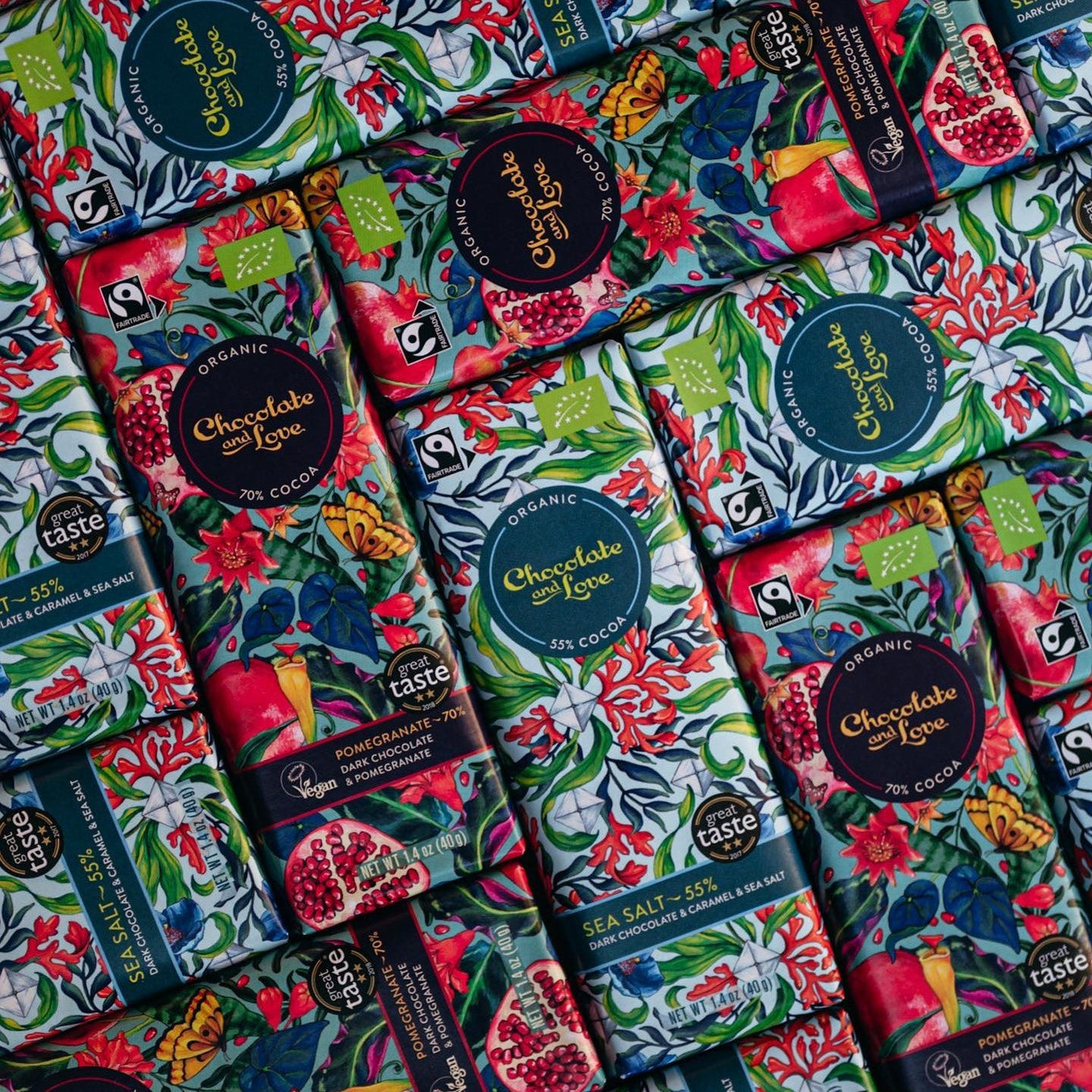 Gingerbread World European Christmas Market - Chocolate and Love Chocolate Bars from Switzerland