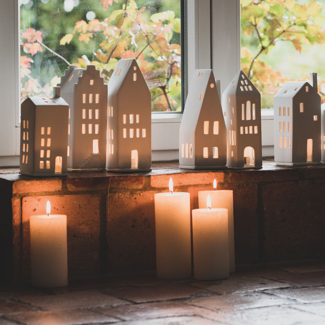 Tealight Houses and Candle Holders