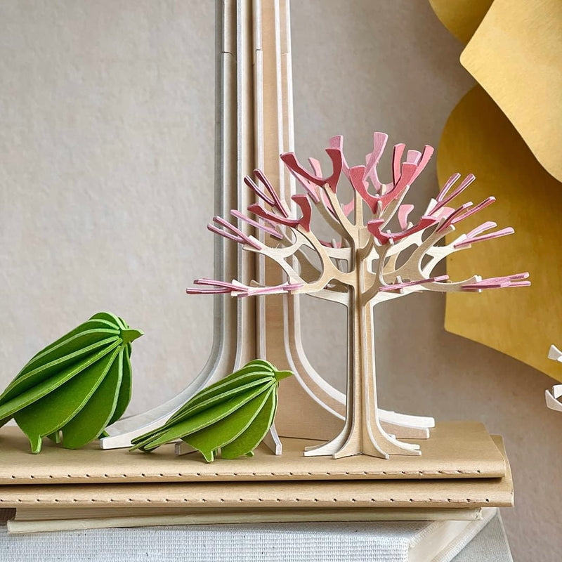 Lovi Finland 3D Wooden Puzzle - Season Tree, 11.5 cm