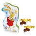 Confiserie Heidel Easter Chocolate Bunny Shaped Tin filled with German milk chocolates