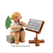 Gingerbread World Wendt und Kuehn Canada - Orchestra Angels - Conductors Music Stand for Sitting Angels - Angel figures sold separately