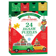 Gingerbrad World Advent Calendar Shop - Jigsaw Puzzle Calendar Volkswagen Vintage Automobiles 8924-6062