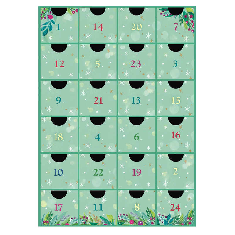 Gingerbrad World Advent Calendar Shop - Jigsaw Puzzle Calendar Christmas Decorations 8924-6201 for puzzlers and crafters