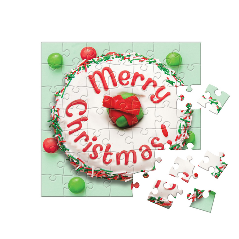 Gingerbread World Advent Calendar Shop - Eurographics Jigsaw Puzzle Calendar Christmas Donuts 9924-5806 