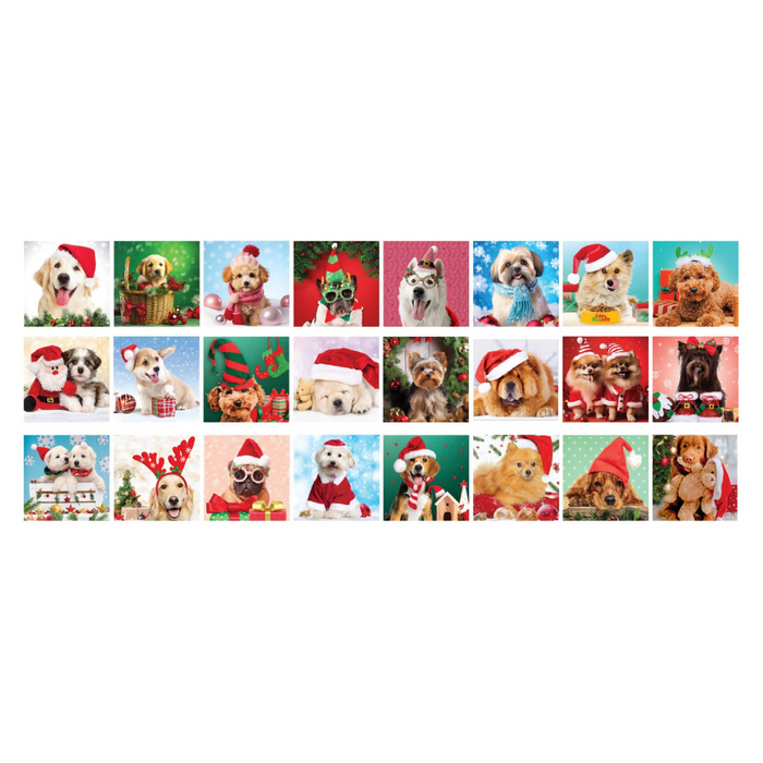Gingerbread World Advent Calendar Shop - Eurographics Jigsaw Puzzle Calendar For Dog Lovers 8924-5921