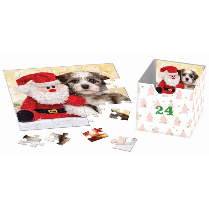 Gingerbread World Advent Calendar Shop - Eurographics Jigsaw Puzzle Calendar For Dog Lovers 8924-5921
