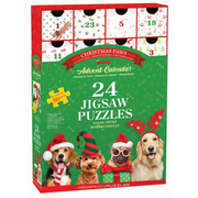 Gingerbread World Advent Calendar Shop - Eurographics Jigsaw Puzzle Calendar For Dog Lovers 8924-5921