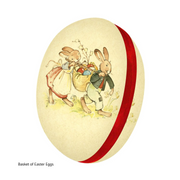 Gingerbread World European Easter Market - Cardboard Fillable Easter Eggs - Best of Happiness, 15 cm