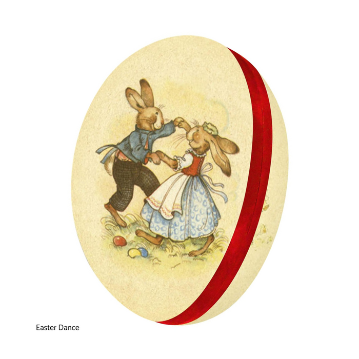 Gingerbread World European Easter Market - Cardboard Fillable Easter Eggs - Best of Happiness, 15 cm