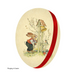 Gingerbread World European Easter Market - Cardboard Fillable Easter Eggs - Best of Happiness, 15 cm