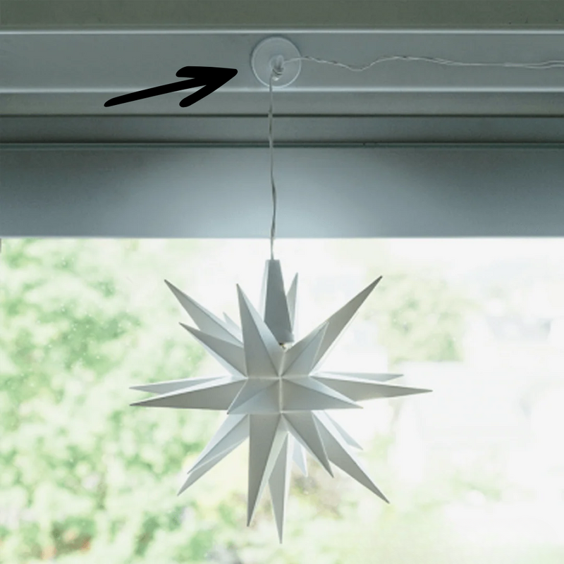 Gingerbread World European Christmas Market - Herrnhuter Small and Mini Star Hanging Magnet