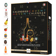 Abtey Select Premium Liqueur Chocolate Advent Calendar from France with dark chocolates filled with premium liqueur flavours | Gingerbread World European Christmas