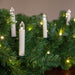 Gingerbread World European Christmas Market - Clip On Candles for Christmas Tree 5.5 inches