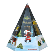 Crottendorfer Incense Cone Advent Calendar with 24 German incense cones and reusable cottage burner | Gingerbread World European Christmas