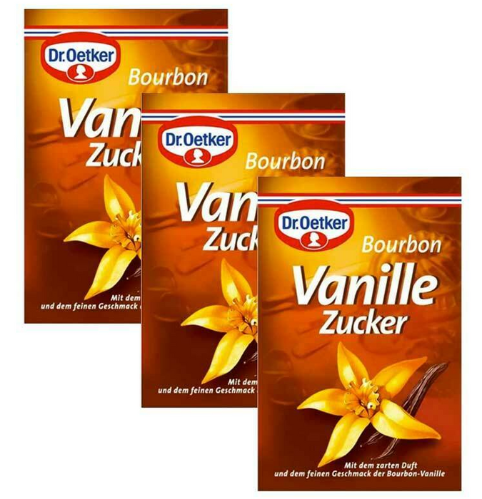 Dr. Oetker Vanillin Zucker Bourban Vanilla Sugar