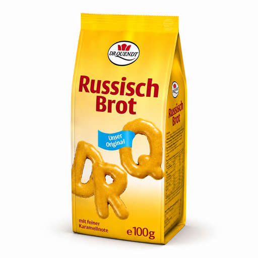 Gingerbread World European Christmas Market - Dr Quendt Russisch Brot - ABC Russian Bread Biscuits