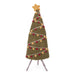 Gingerbread World European Christmas Market En Gry and Sif Scandinavia Felted Wool Ornament Classic Christmas Tree Figure with Star 10624