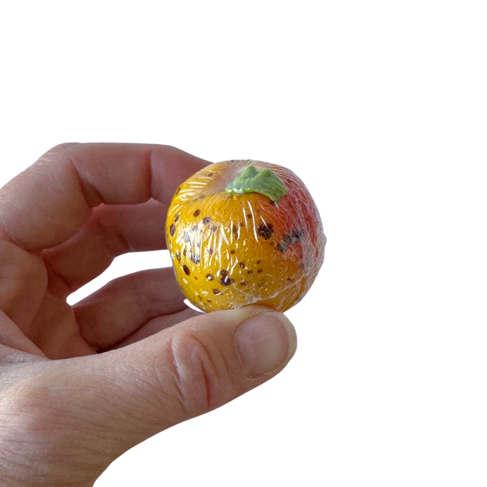 Gingerbread World European Christmas Market - Funsch Marzipan Fruit 50 g - Yellow Apple