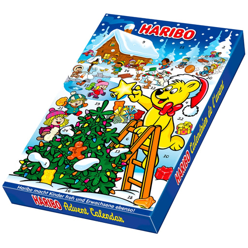 Gingerbread World European Christmas Market - Haribo Gummy Bear Advent Calendar 2024