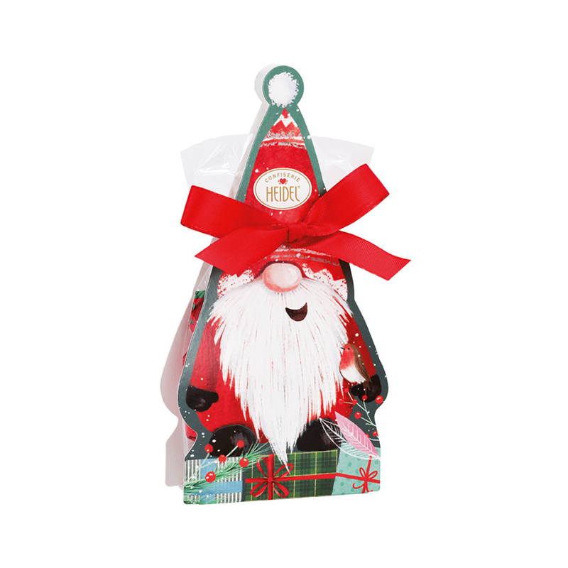 Heidel Christmas Gnome Chocolate Gift Tin – Festive Gnome