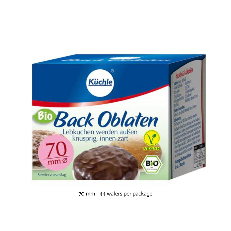 Küchle Backoblaten Lebkuchen baking wafers edible German Oblaten for Christmas baking