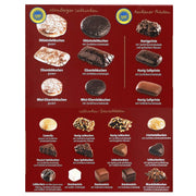 Lambertz Lebkuchen Traditional Assortment gift box with 22 authentic German Christmas cookies and pastries imported from Germany.