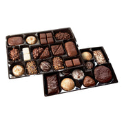 Lambertz Lebkuchen Traditional Assortment gift box with 22 authentic German Christmas cookies and pastries imported from Germany.