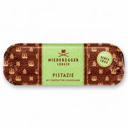 Gingerbread World European Christmas Market - Niederegger Luebeck Marzipan - Pistachio Loaf in Dark Chocolate