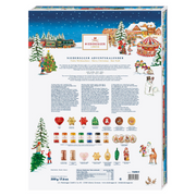 Niederegger Large Marzipan Advent Calendar featuring a traditional German Christmas Pyramid with 24 premium marzipan chocolates | Gingerbread World European Christmas
