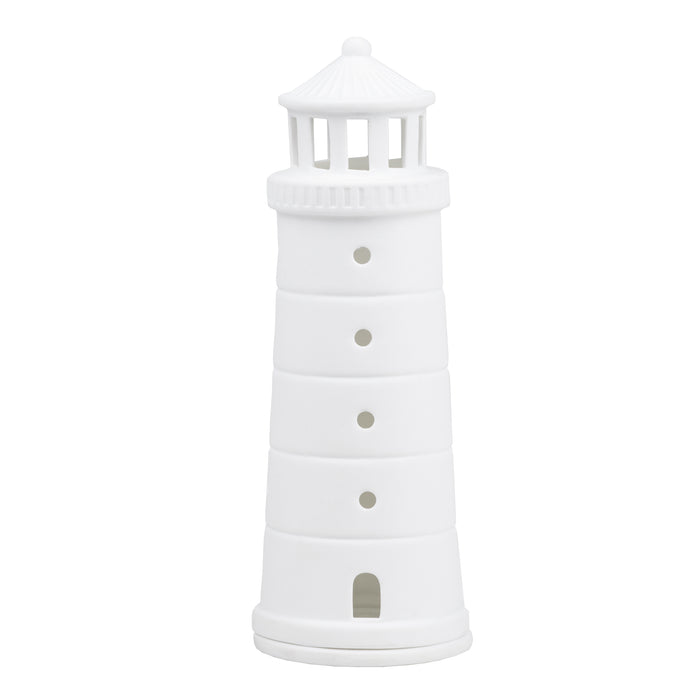 Gingerbread World European Christmas Market - Rader Design Stories - Porcelain Tealight Lighthouse Medium 15468