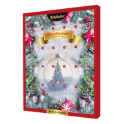 Schlünder Dresdner Stollen Advent Calendar with 24 authentic German Stollen treats and Dresden Striezelmarkt illustration | Gingerbread World European Christmas