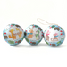 Gingerbread World European Christmas Market - Sellmer Paper Mache Fillable Christmas Balls - Panda Family Set of 3