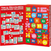 Tony's Chocolonely Dutch Chocolate Advent Calendar filled with 24 individually wrapped Belgian chocolates in 10 Fairtrade flavours.