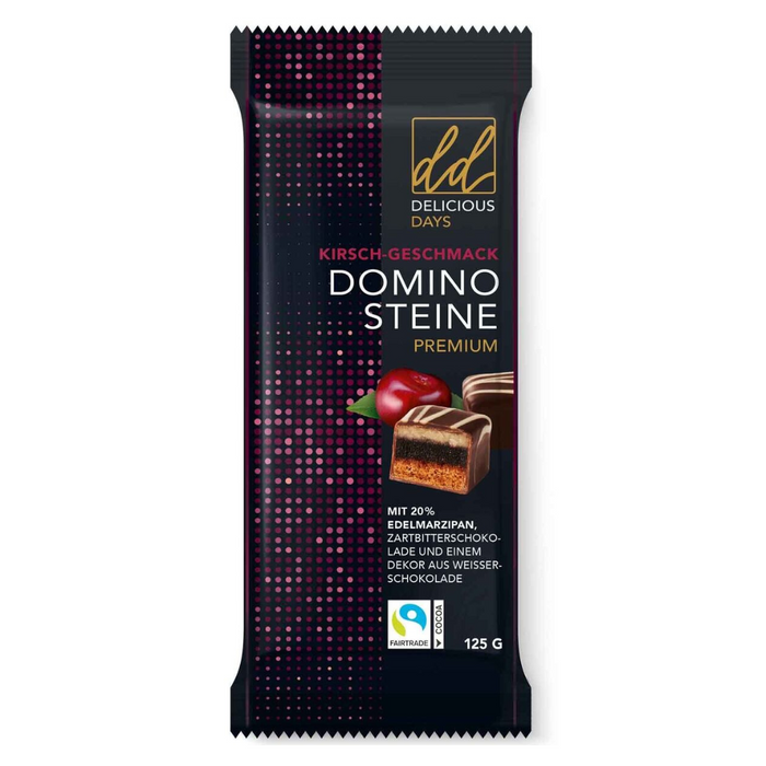 Gingerbread World European Christmas Market – Schulte Dark Chocolate Dominosteine with Cherry Filling SCH21