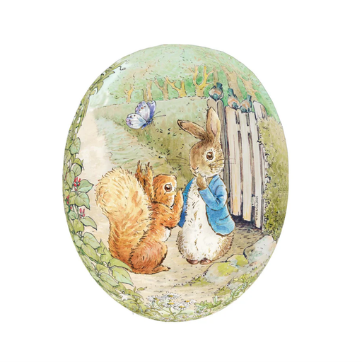 Gingerbread World European Easter Market - Beatrix Potter Peter's Adventures 12 cm 3 55412 - A Visit with Squirrel Nutkin