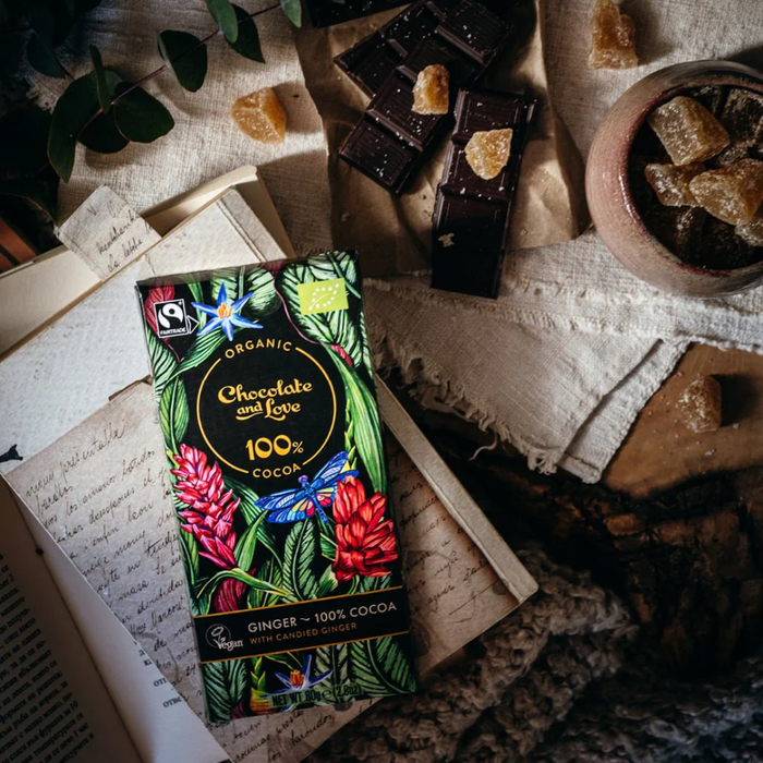 Gingerbread World European Market - Chocolate and Love - Dark Chocolate with Ginger