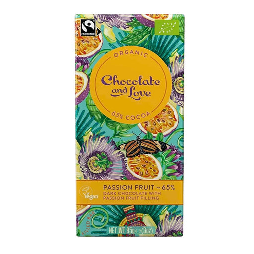 Gingerbread World European Market - Chocolate and Love - Dark Chocolate with Passion Fruit Filling