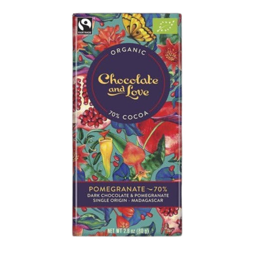Gingerbread World European Market - Chocolate and Love - Dark Chocolate with Pomegranate