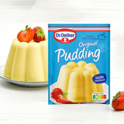 Dr. Oetker Original Vanilla Pudding Mix Vanille Geschmack from Germany for custard, cakes and European baking - Gingerbread World Christmas Market