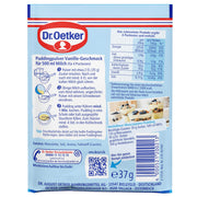 Dr. Oetker Original Vanilla Pudding Mix Vanille Geschmack from Germany for custard, cakes and European baking - Gingerbread World Christmas Market