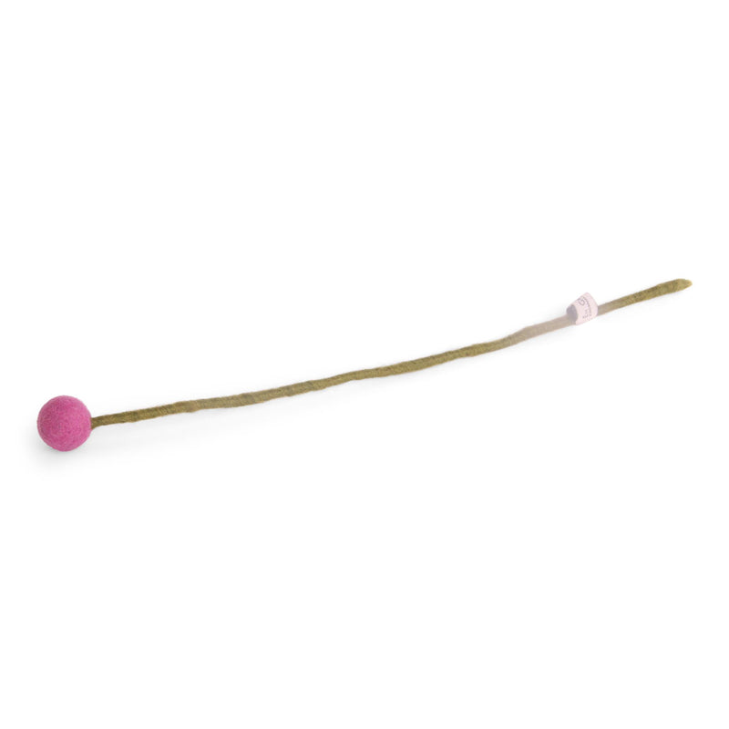 Gry & Sif Felted Wool Florals - Dot Flower, 2 cm