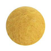 Gingerbread World European Market - En Gry and Sif Felted Wool Forever Flowers - Dot Flower 3 cm - Yellow 11512